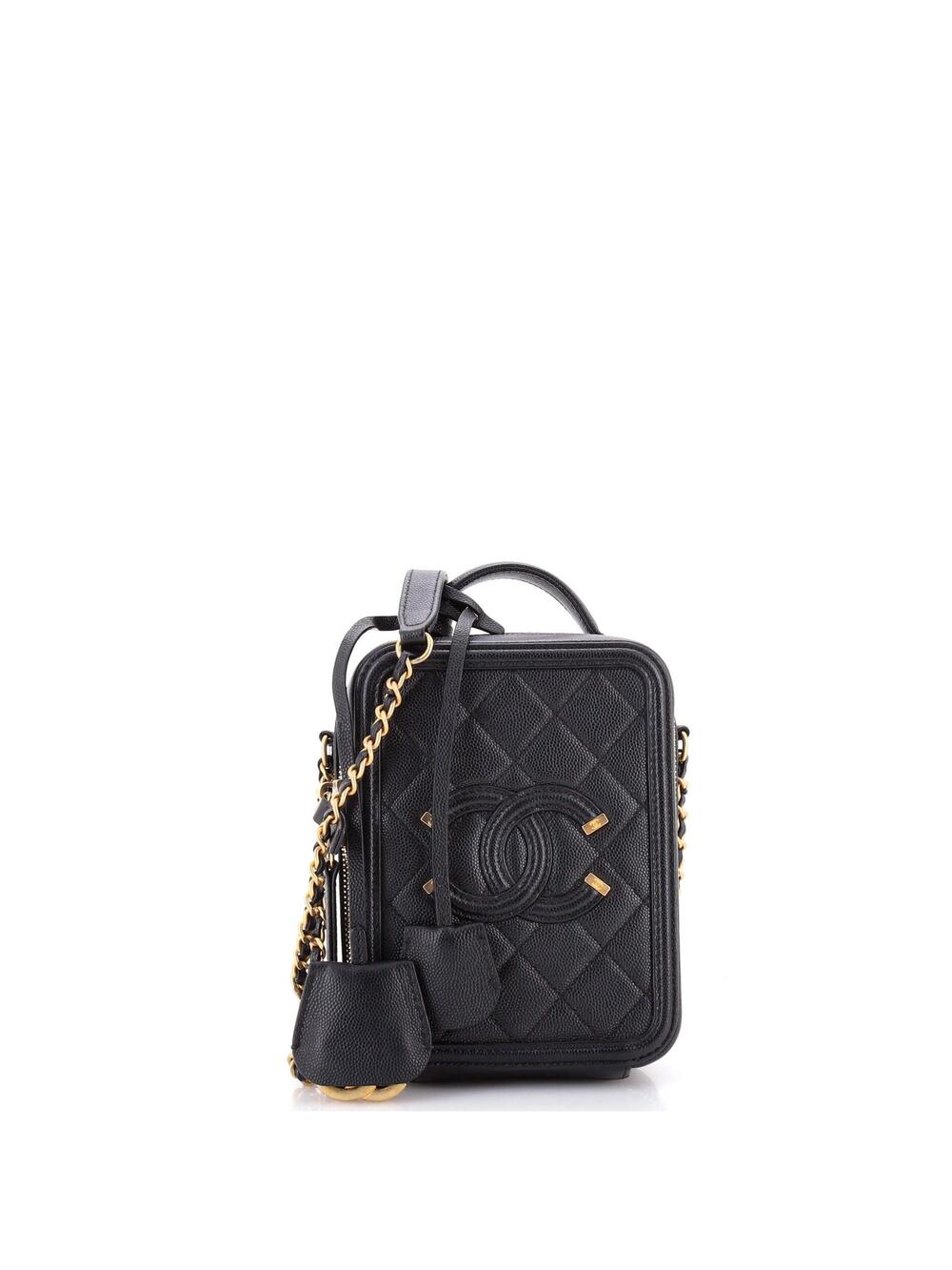 Chanel Filigree Vertical Vanity Case #221090C43B